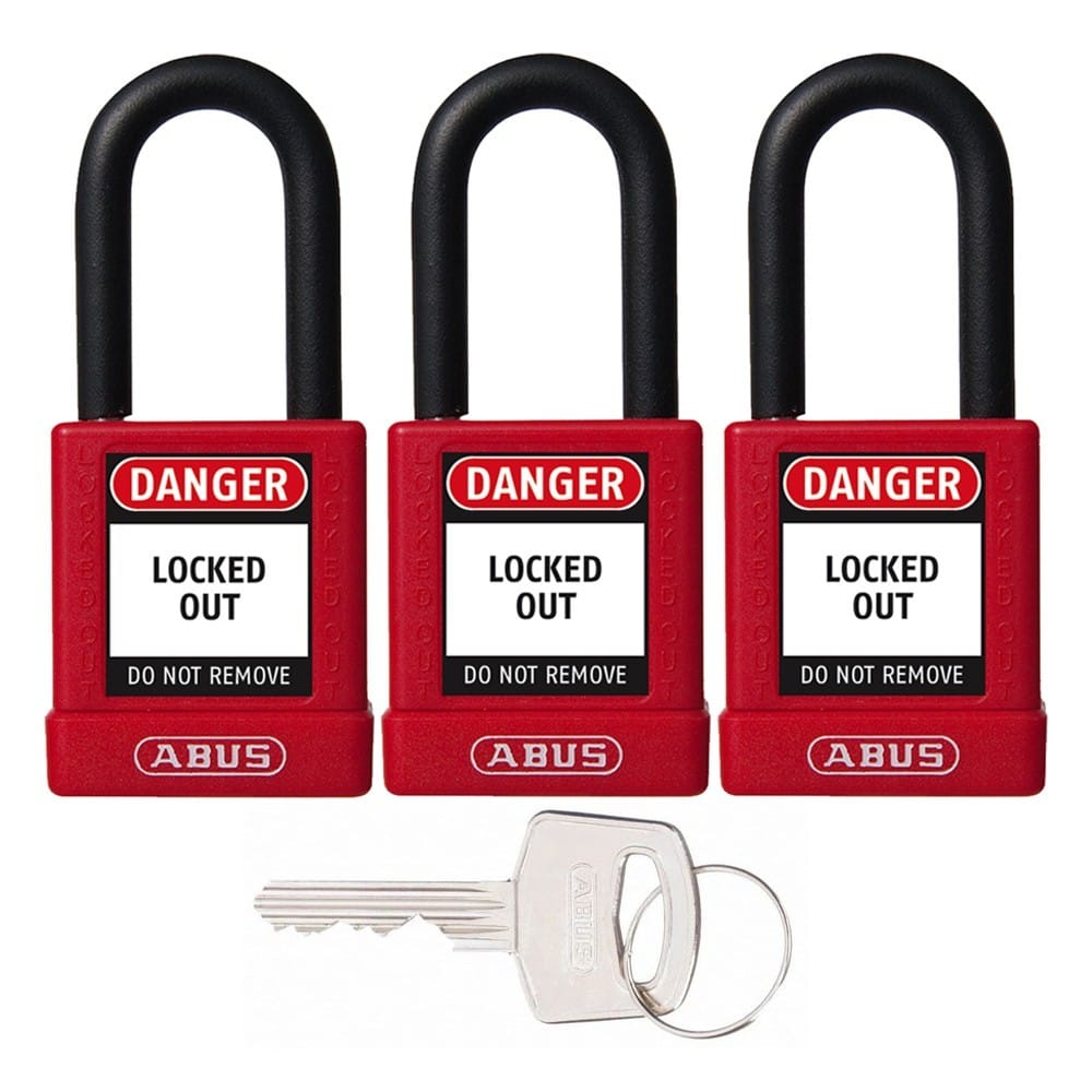 Abus 74/40 Padlock Aluminium With Master Key Sarana Protek