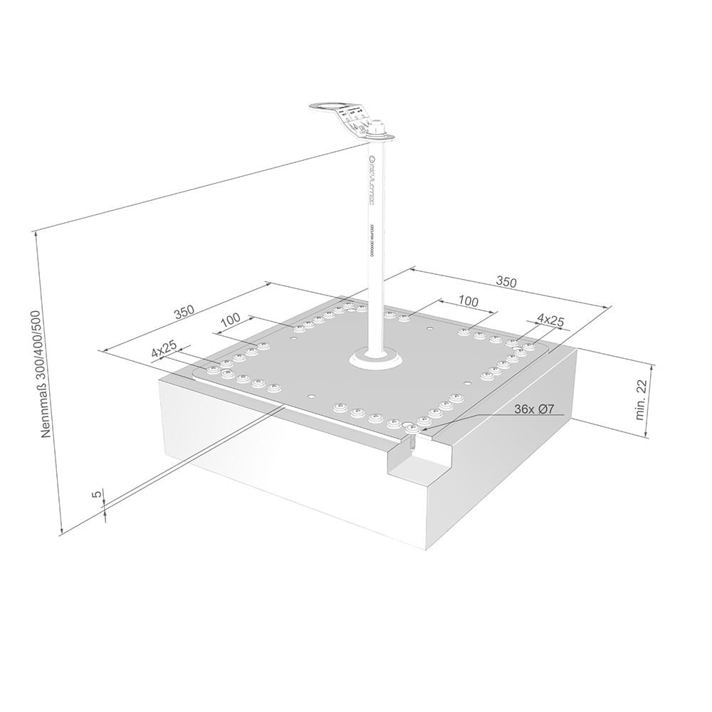 Skylotec Secupin AP typ 7 SPA-TYP-7 - Gambar 2