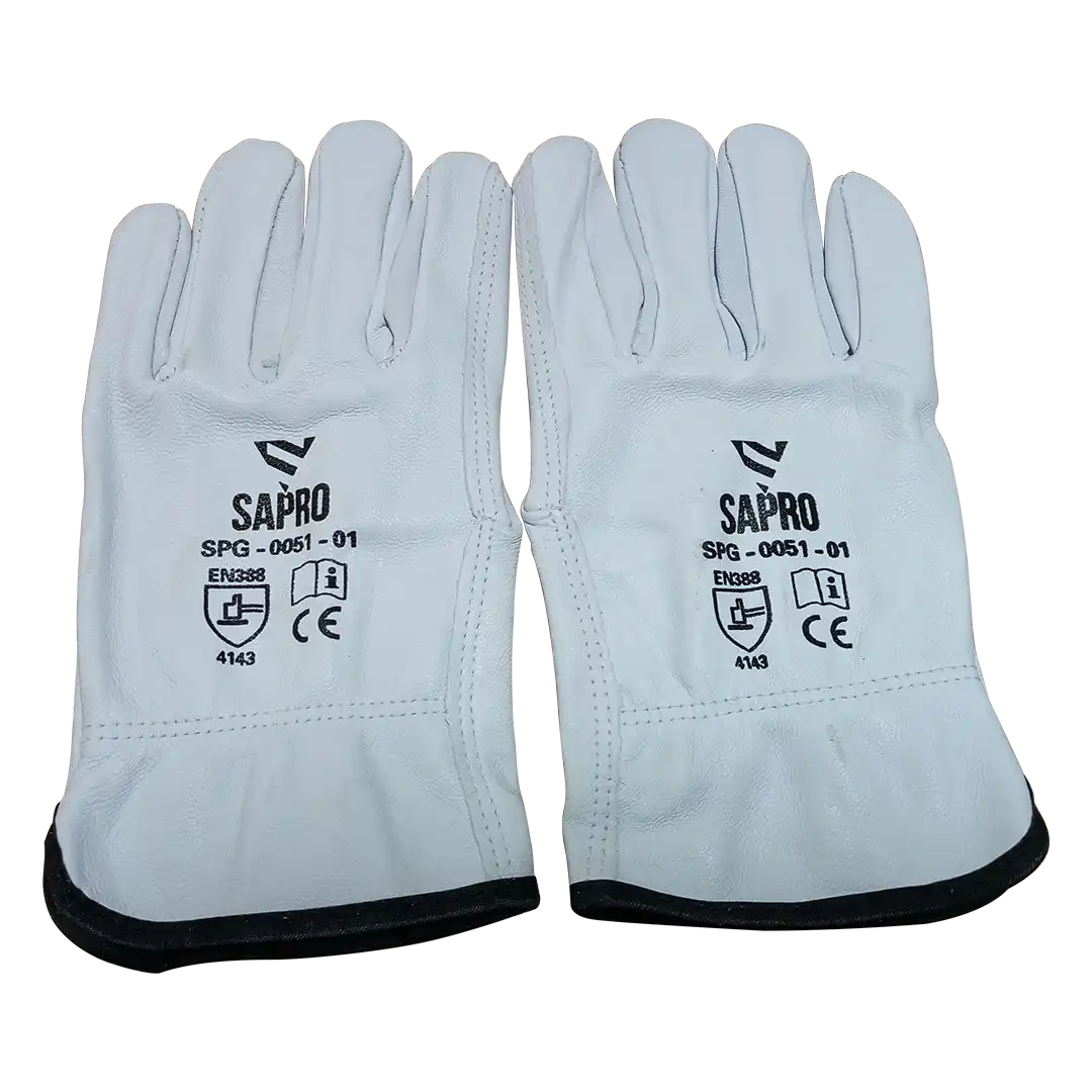 Sarung Tangan Las Argon SAPRO SPG-0051-01 Full Leather - Gambar 3