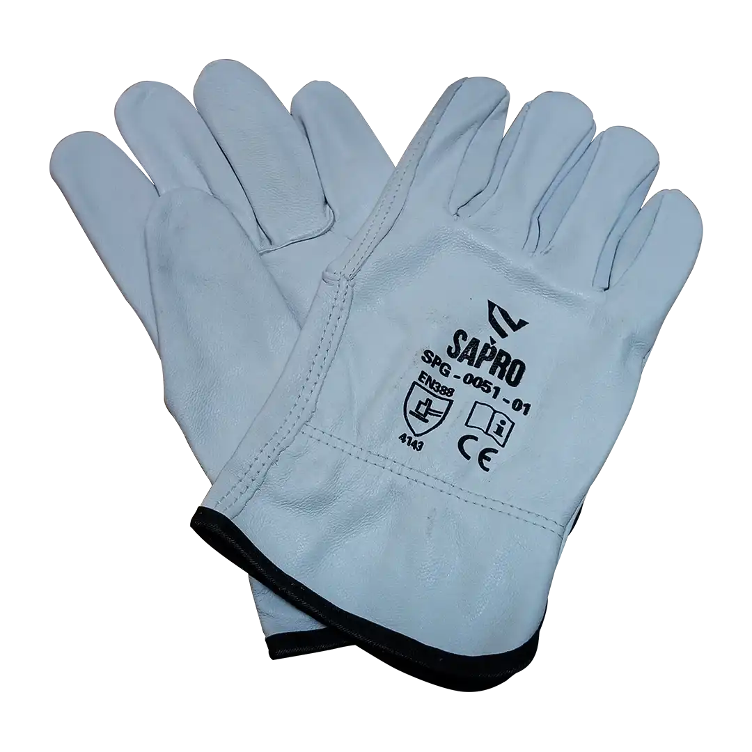 Sarung Tangan Las Argon SAPRO SPG-0051-01 Full Leather - Gambar 2