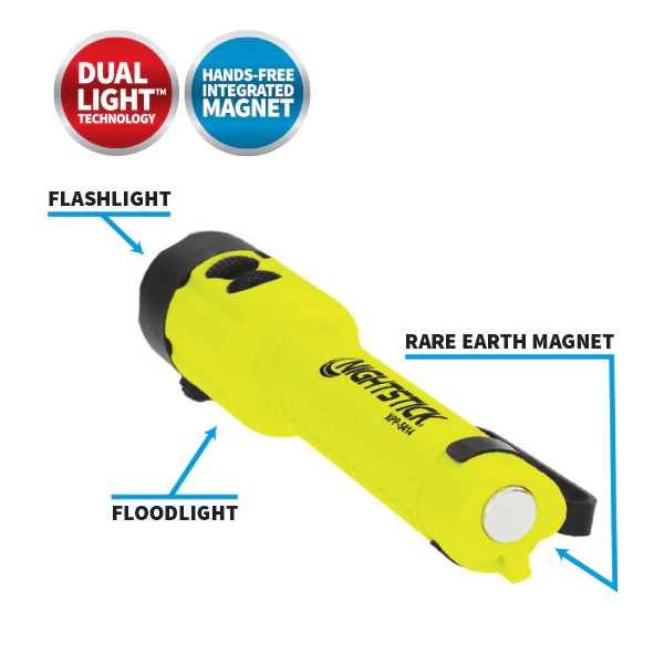 Nightstick XPP-5414GX, Magnetic Dual Light Flashlight - Gambar 4