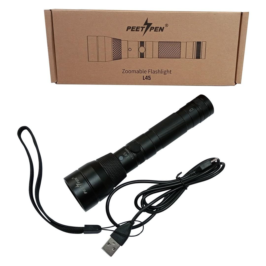 Peetpen L45 Zoomable Flashlight 550 Lumens - Gambar 3