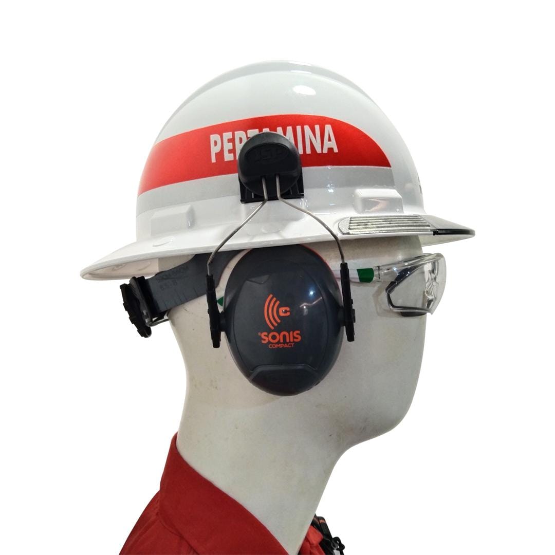 JSP Sonis Compact Full Brim Helmet Mounted Ear Defenders - Gambar 3