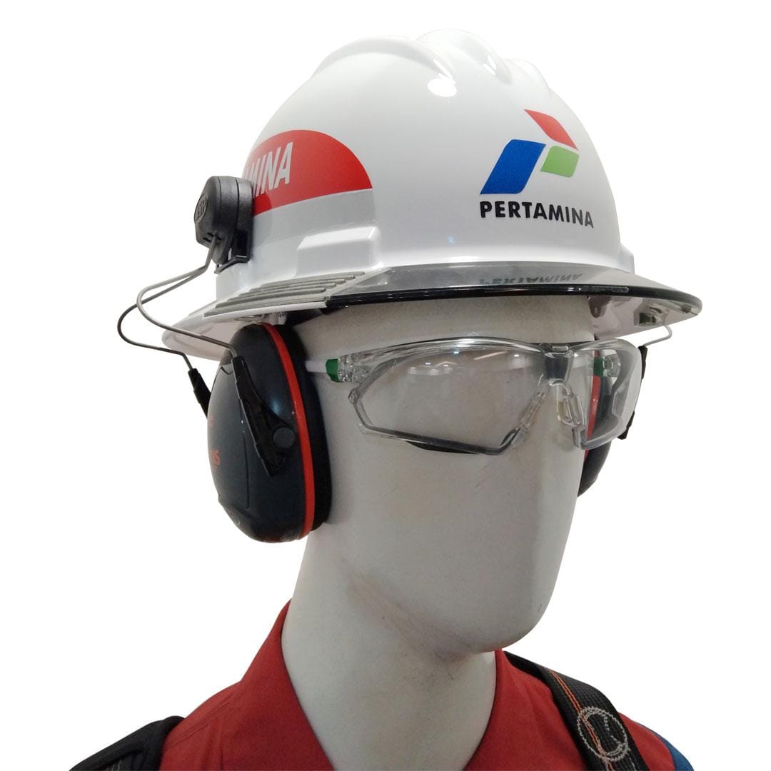 JSP Sonis Compact Full Brim Helmet Mounted Ear Defenders - Gambar 5