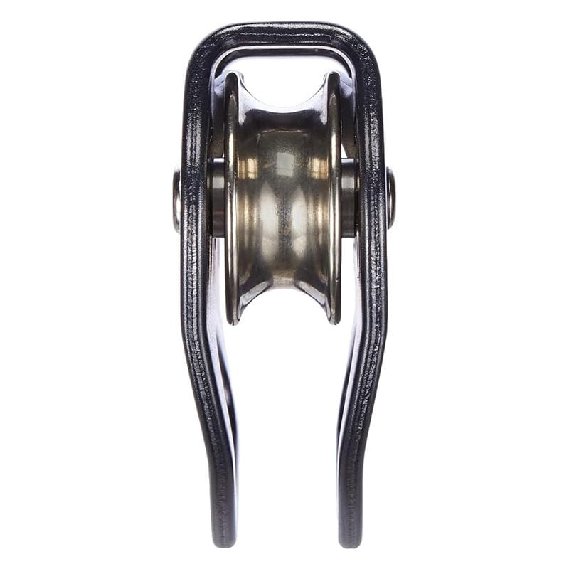 Climbing Technology Duetto Twin Pulley with Fixes Side Plates - Gambar 4