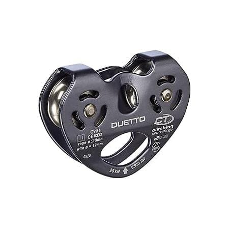 Climbing Technology Duetto Twin Pulley with Fixes Side Plates - Gambar 5