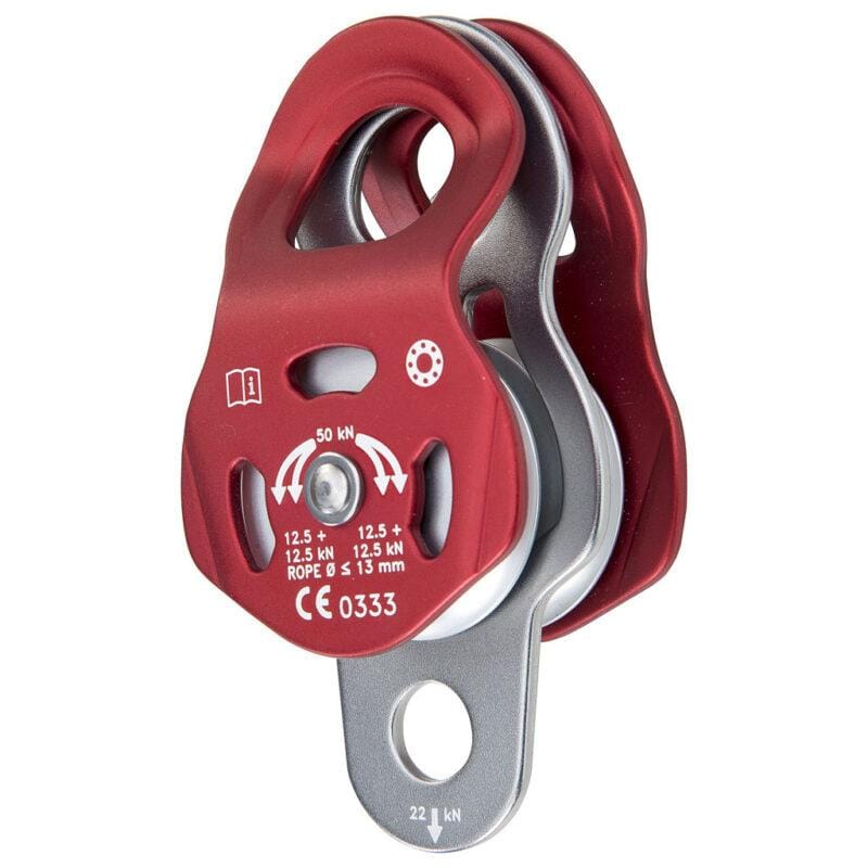 Climbing Technology Orbiter T Double Pulley with Mobile Side Plate - Gambar 2