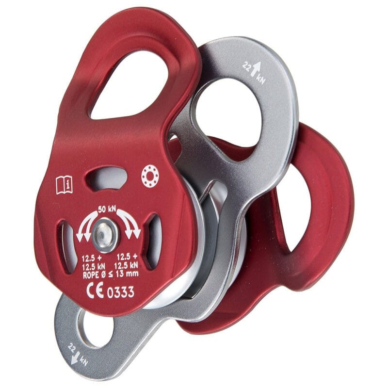 Climbing Technology Orbiter T Double Pulley with Mobile Side Plate - Gambar 3