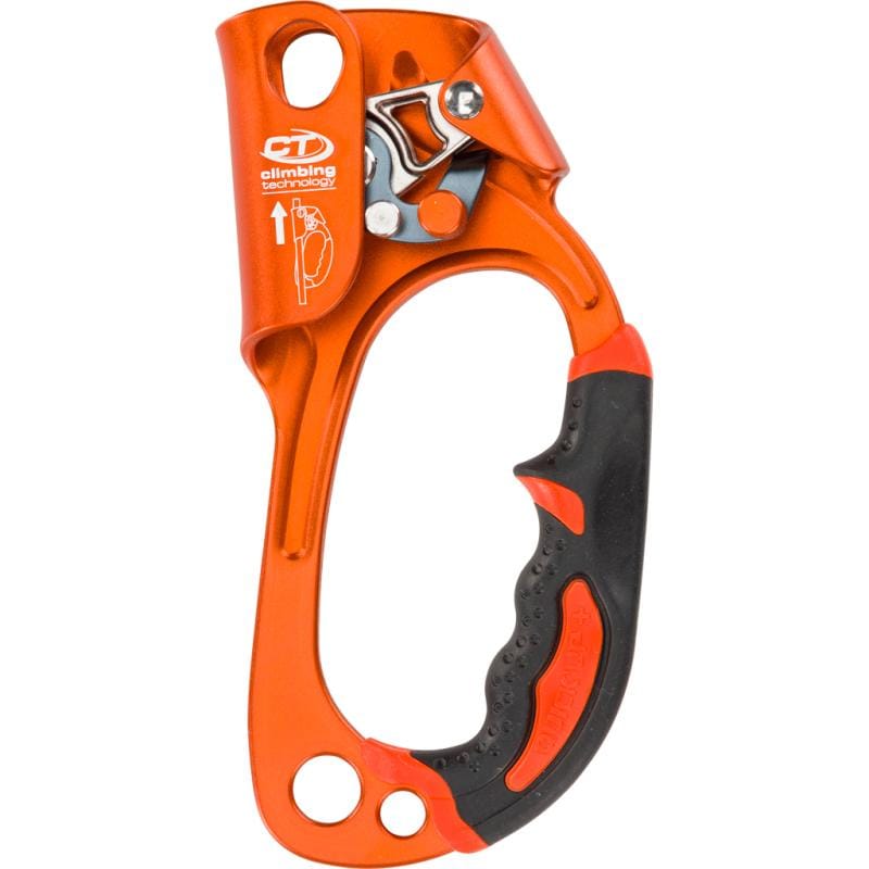 Climbing Technology Quick'up+, Light Alloy Ascender Handle with Rubber Grip - Gambar 3