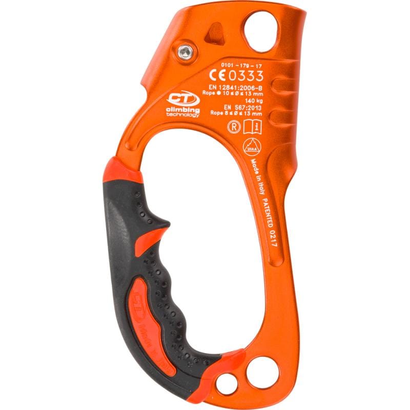 Climbing Technology Quick'up+, Light Alloy Ascender Handle with Rubber Grip - Gambar 4