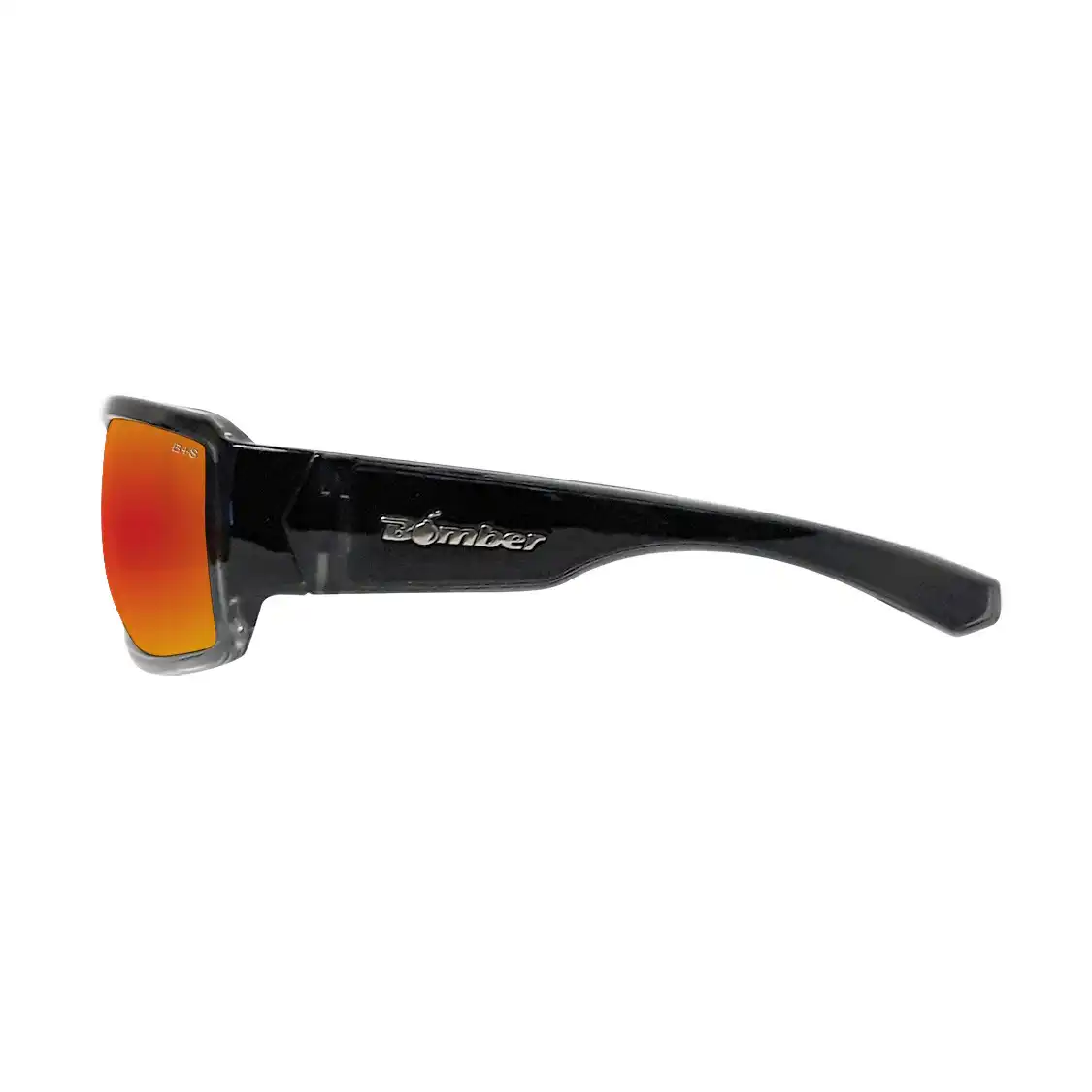 Bomber Eyewear - Boogie Safety - Red Mirror Crystal - Gambar 3