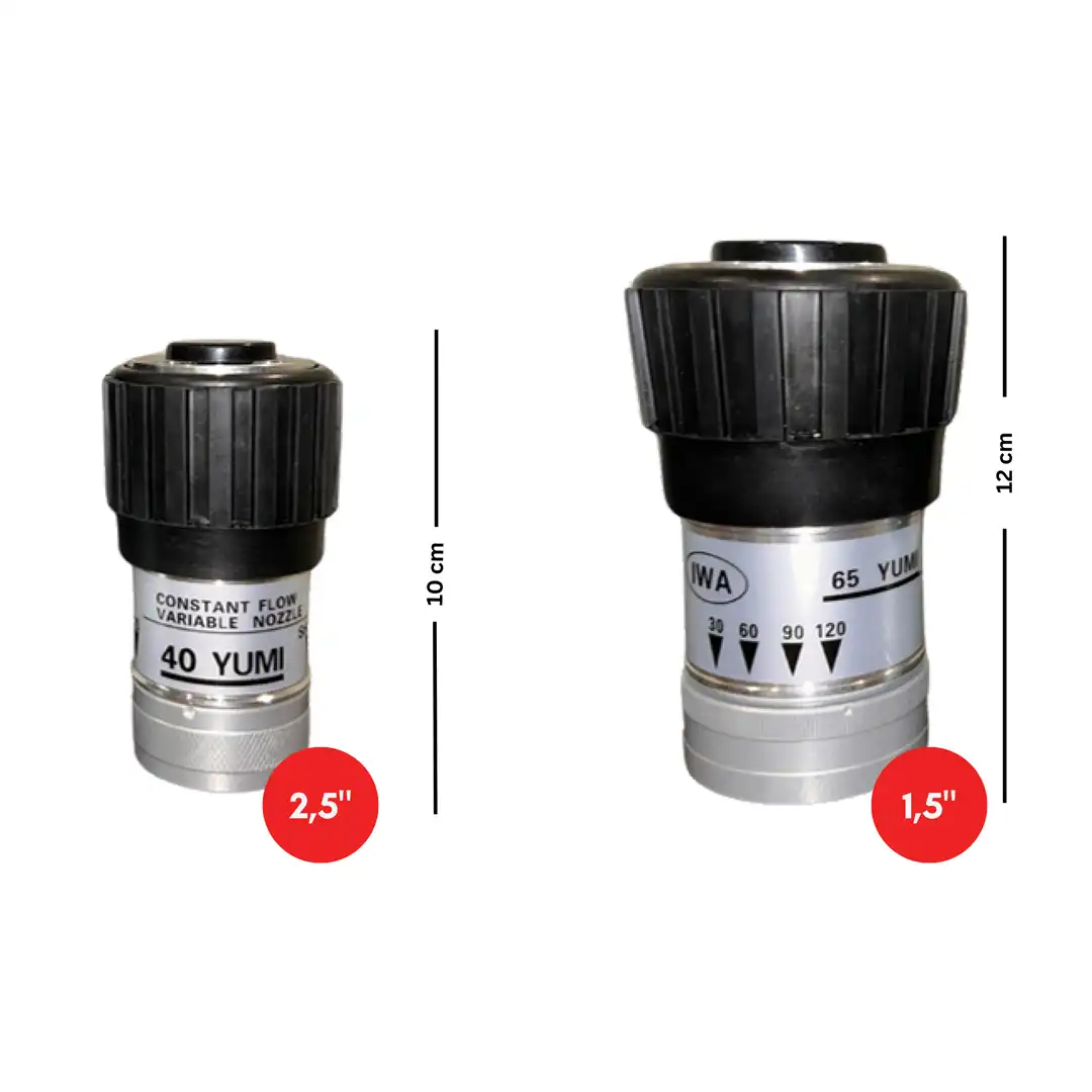 Iwa Japan Yumi Variable Head Spray Nozzle Aluminium Alloy