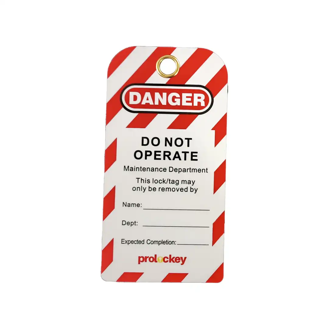 Prolockey LT03 - Safety Lockout Tag PVC - Gambar 2
