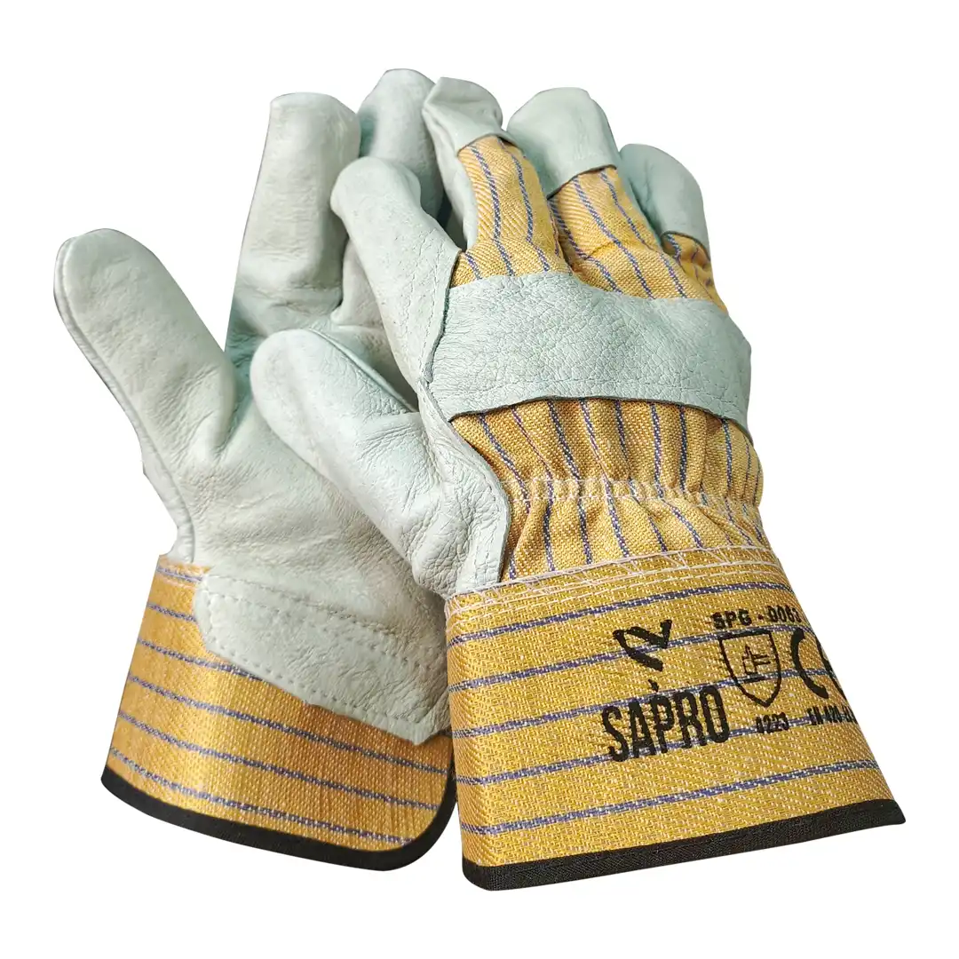 Sapro - Grain Leather Combination Glove - Gambar 8