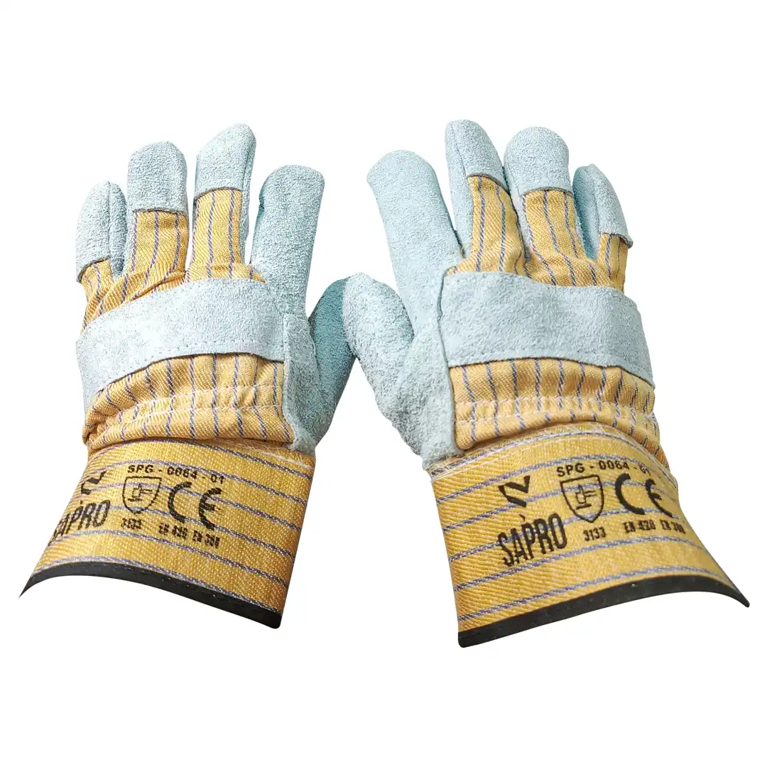 Sapro - Split Leather Combination Glove - Gambar 6