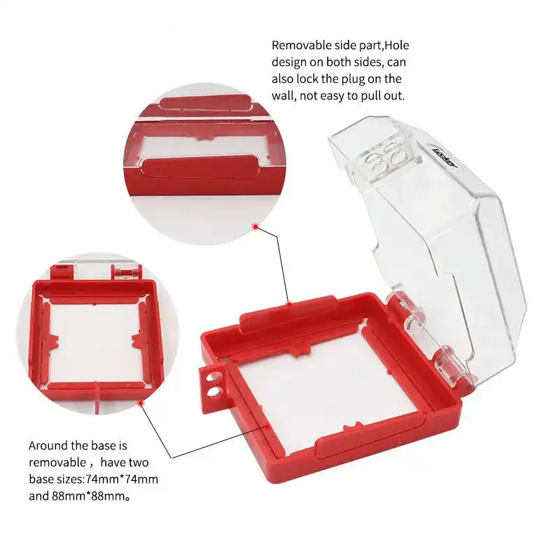 Prolockey WSL21 Wall Switch Button Lockout Transparent - Gambar 4