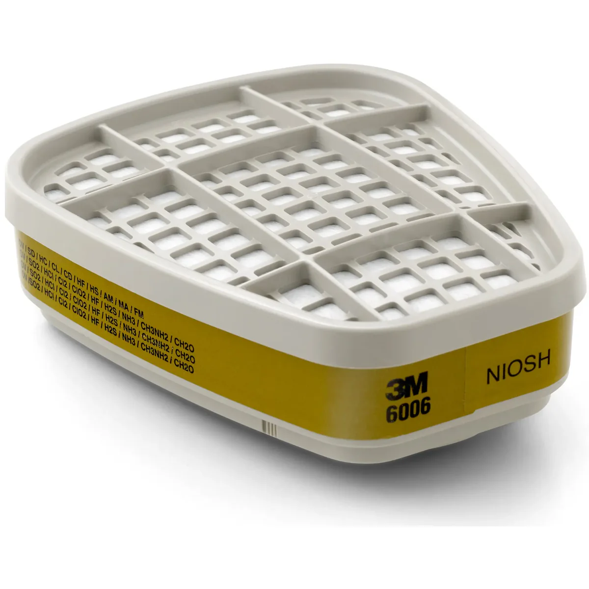 3M 6006 Multi Acid Gas/Organic Vapor Cartridge - Gambar 5