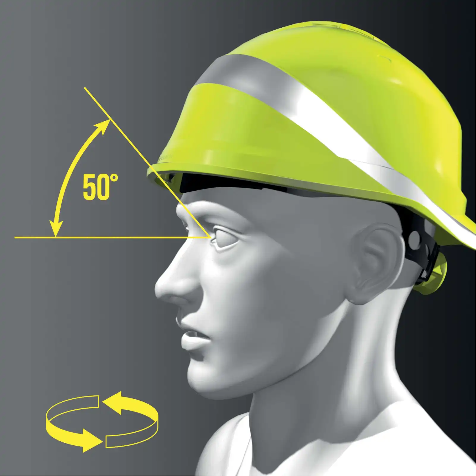 Delta Plus Diamond V Safety Helmet - Gambar 5