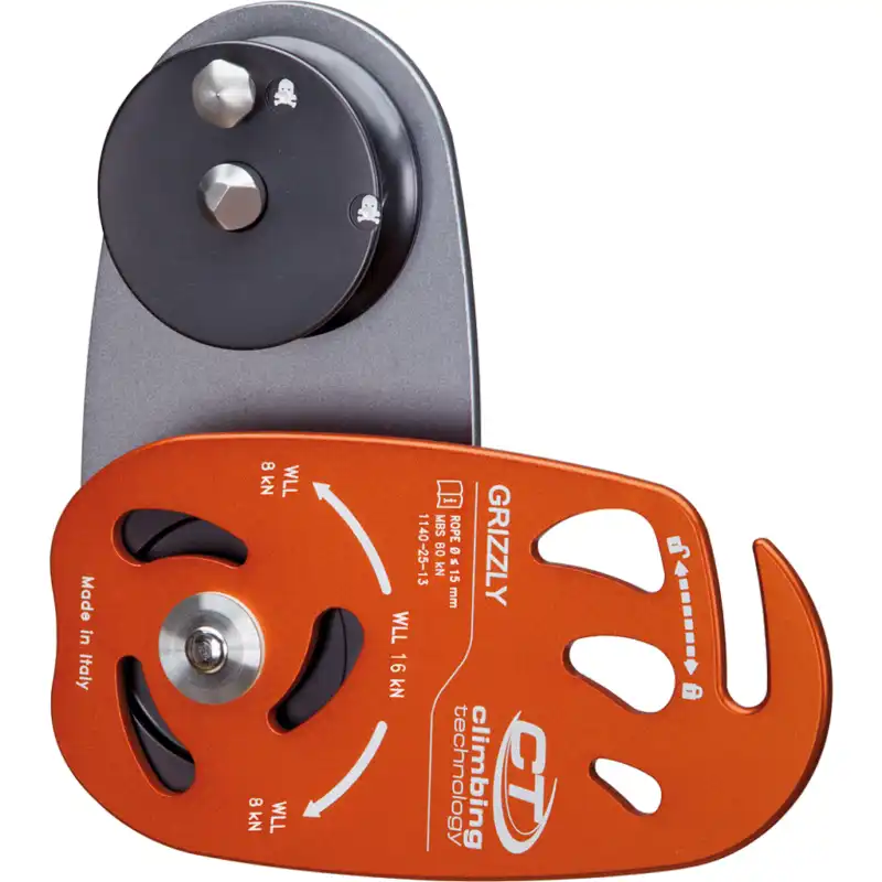 Skylotec Grizzly H-279 Aluminium Rope Pully - Gambar 2