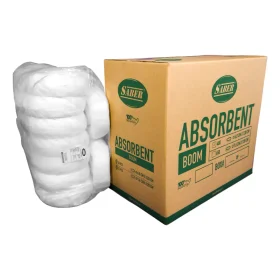 Oil absorbent small boom