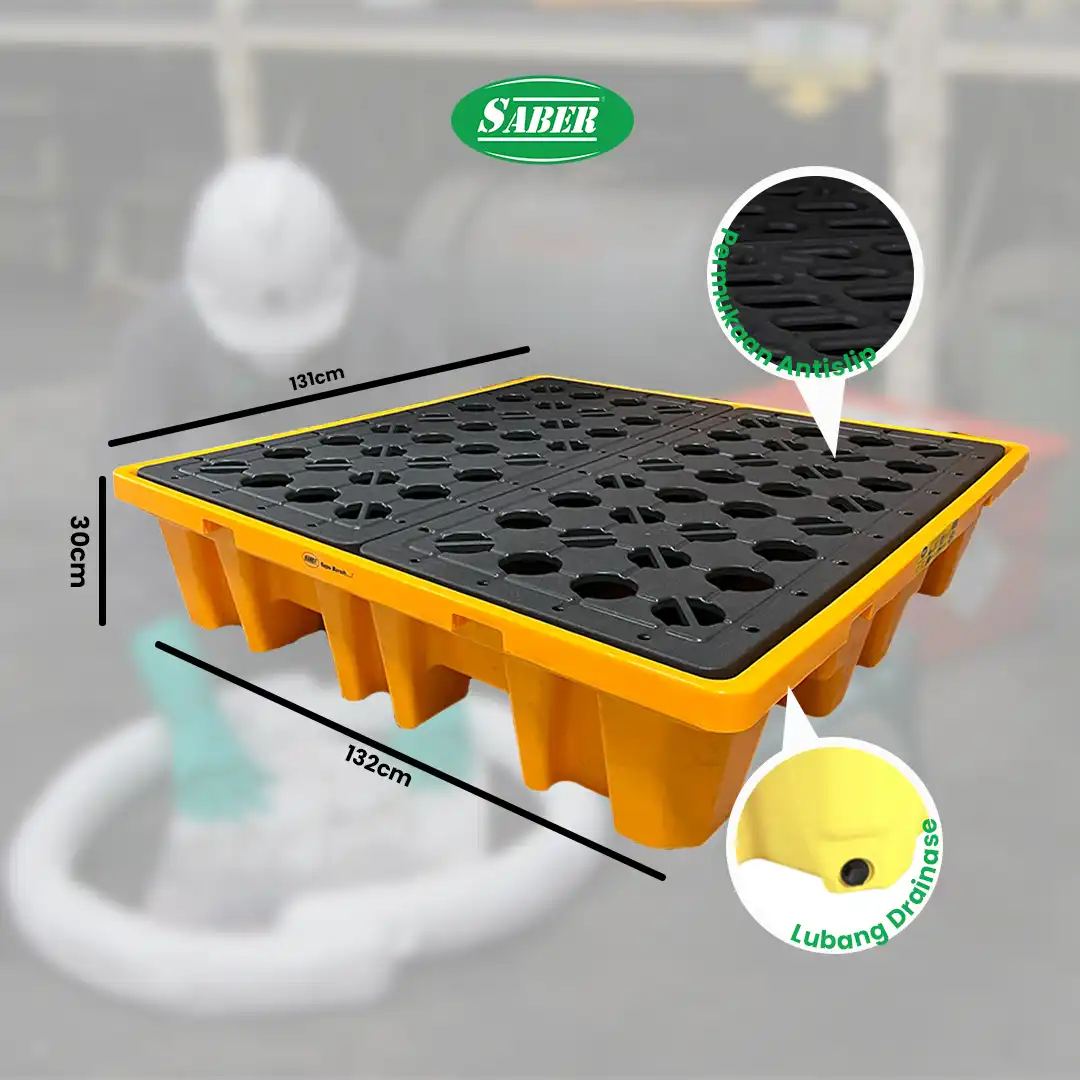 Saber Spill Pallet 4 Drum - Gambar 4