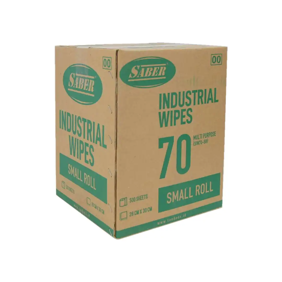 Saber 70 Multi Purpose Wipes Small Roll - Gambar 3