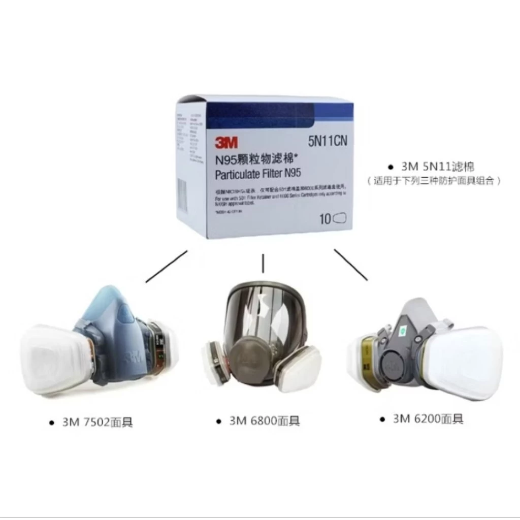 3M Particulate Filter 5N11 N95 - Gambar 4