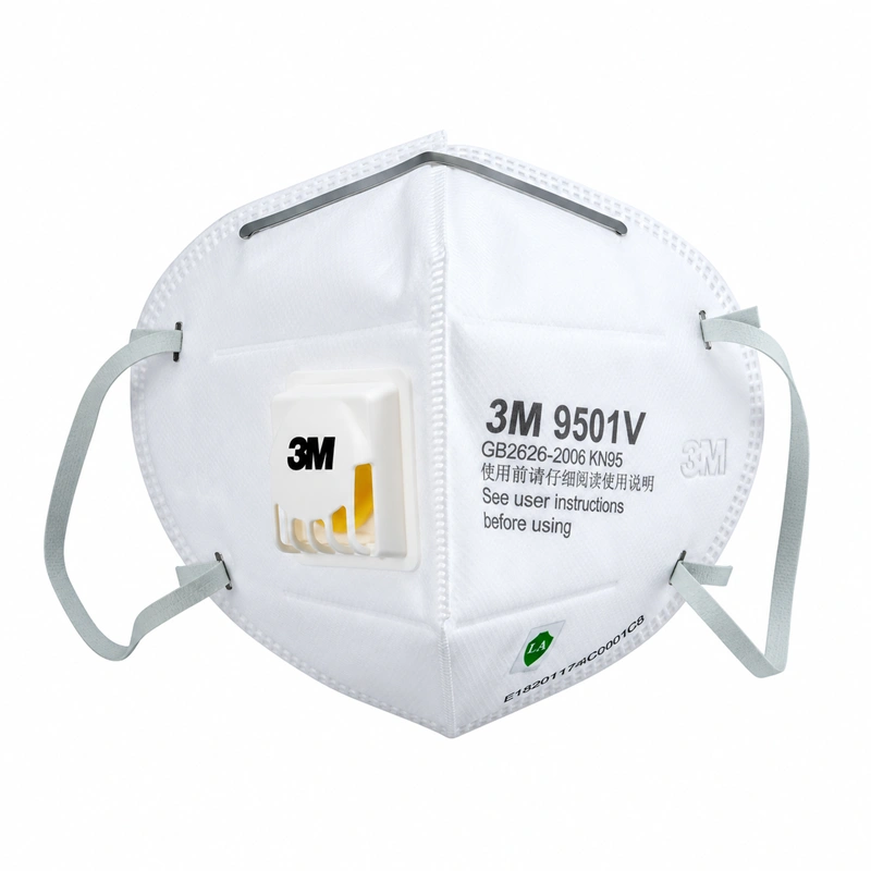 3M 9501V+ KN95 Respirator Masker dengan Katup