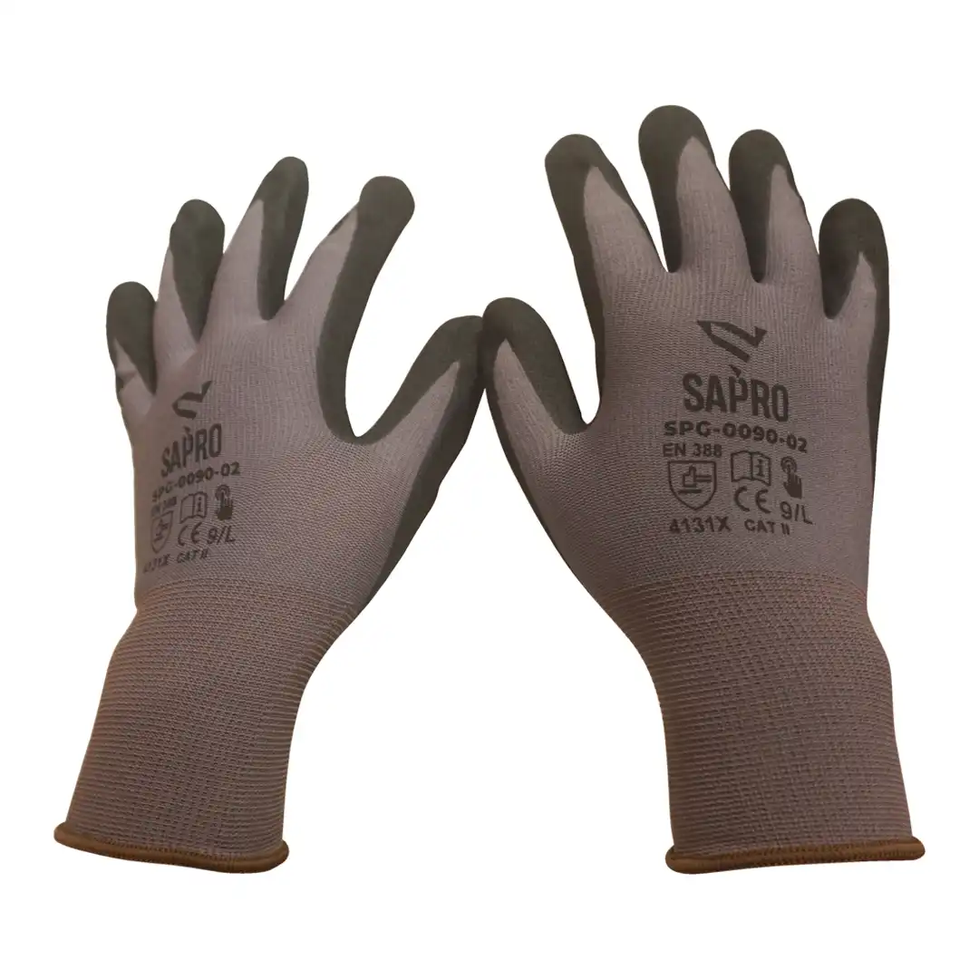Sapro Safety Glove Level 1 Nitrile Palm SPG-0090 Touchscreen - Gambar 3