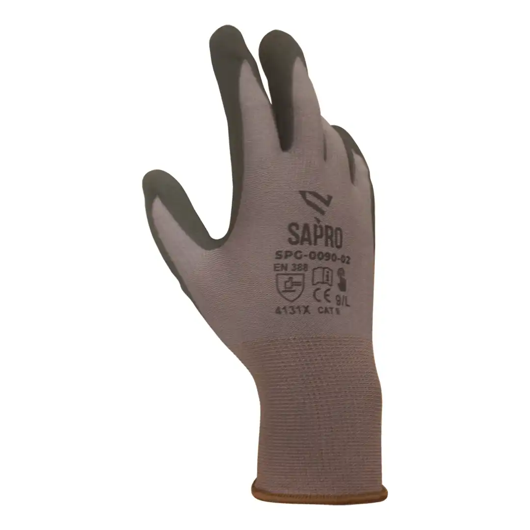Sapro Safety Glove Level 1 Nitrile Palm SPG-0090 Touchscreen - Gambar 5