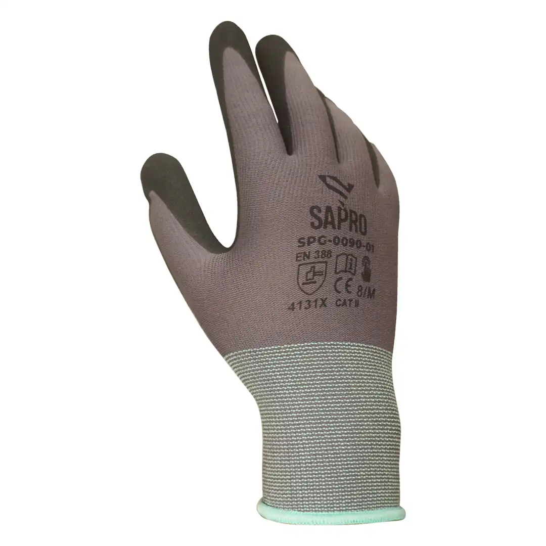 Sapro Safety Glove Level 1 Nitrile Palm SPG-0090 Touchscreen - Gambar 6