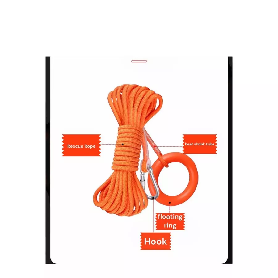 Tali Pelampung Lifebuoy Ring 30 Meter - Gambar 2
