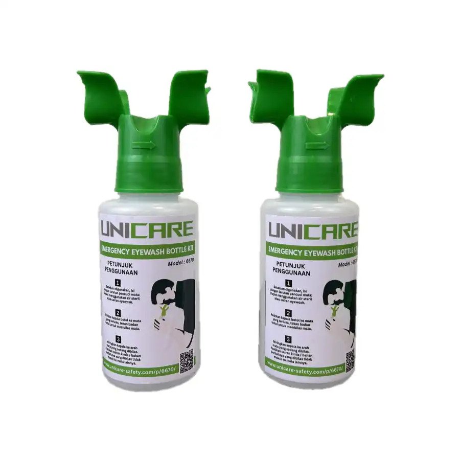 Unicare 6670 Mini Emergency Eyewash With Bottle Kit - Gambar 3
