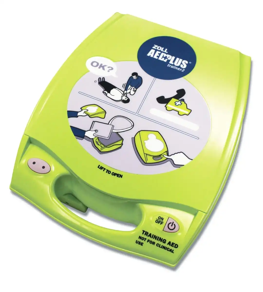 ZOLL AED Plus Trainer II Unit Pelatihan CPR & AED - Gambar 5